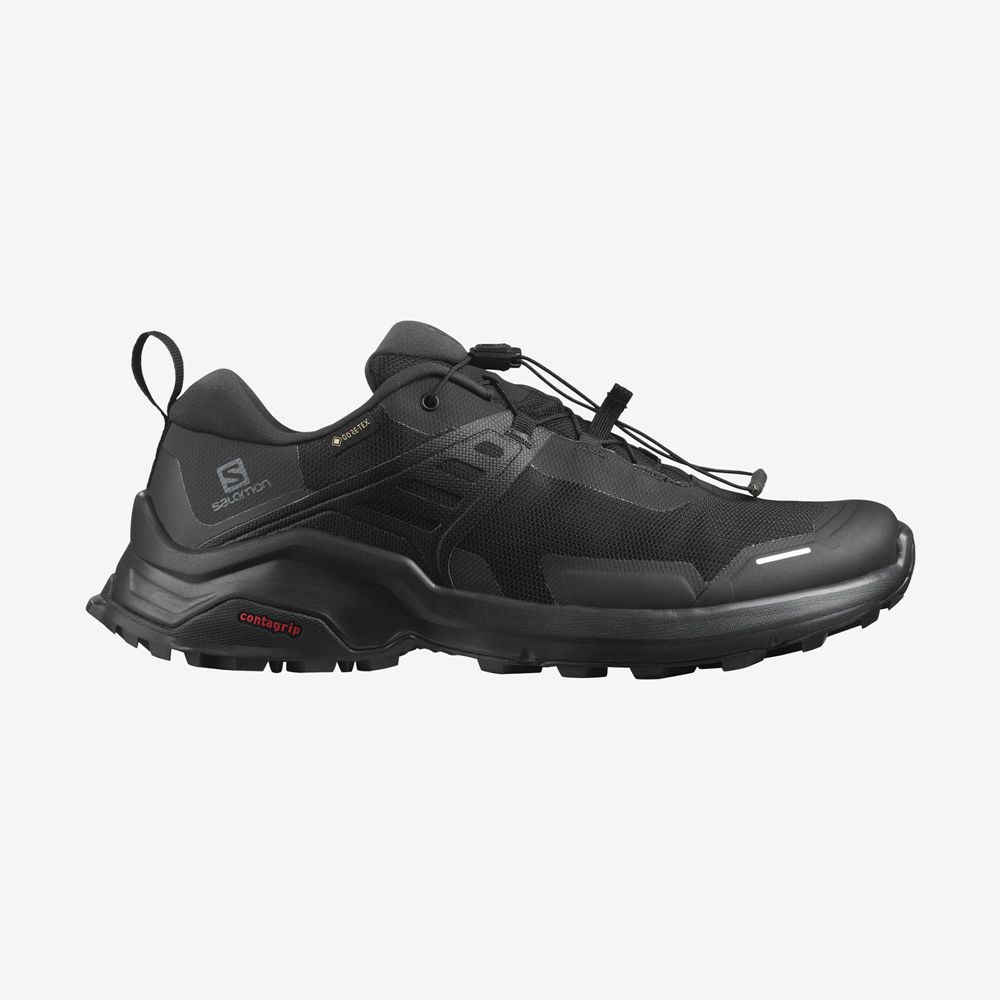 Salomon X RAISE GORE-TEX Zapatillas Trekking Hombre - Negras - Colombia (82035-XTVJ)